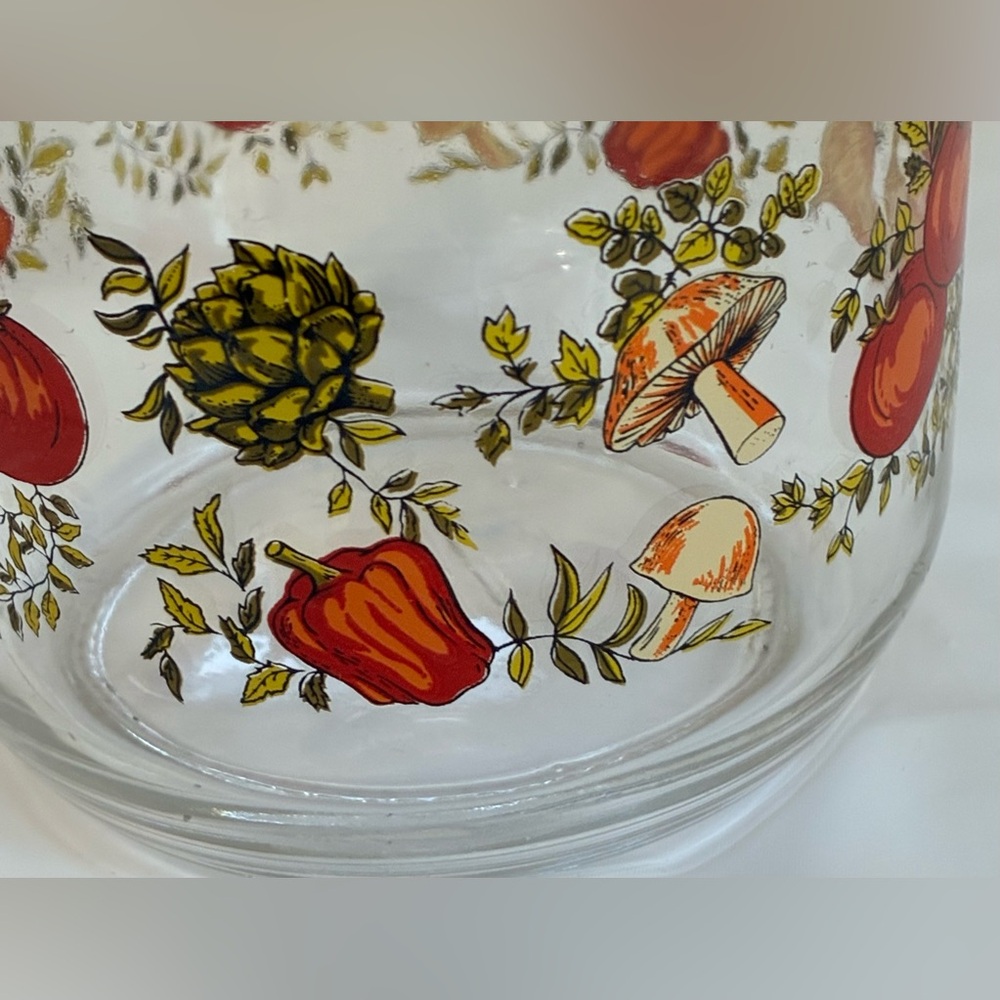 VINTAGE GLASS CANISTER STORAGE JAR ARC FRANCE SPICE OF LIFE DESIGN - Picture 5 of 9